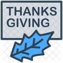 Thanksgiving Holiday Autumn Icon