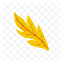 Autumn Leaf Foliage Dried Leaf Icon