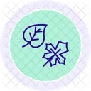 Autumn Leaves Line Icon Icon