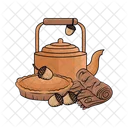 Teapot Autumn Food Icon