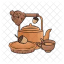 Teapot Autumn Food Icon