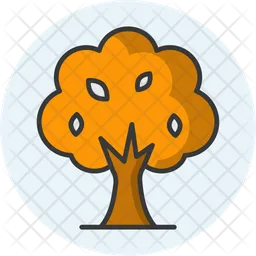 Autumn tree  Icon
