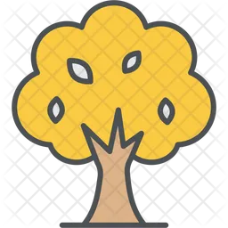 Autumn tree  Icon