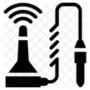 Aux Cord Sound Cable Data Cable Icon
