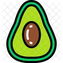 Avacado Food Eating Icon