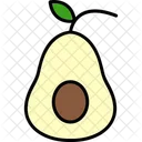 Avacado Food Fruit Icon