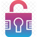 Available Open Padlock Icon
