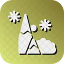 Avalanche Disaster Snow Icon