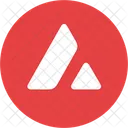 Avalanche Avax Logo Cryptocurrency Crypto Coins アイコン