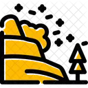 Avalanche Snow Slide  Icon