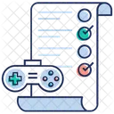 Avaliacao Do Jogo Avaliacao Lista De Verificacao Ícone