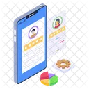 Analises De Perfil Comentarios Sobre Dispositivos Moveis Analises Sobre Dispositivos Moveis Ícone