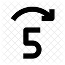 Avançar segundo  Icon