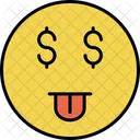 La Codicia El Dinero Los Ojos Icon