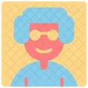 Avatar Man User Icon