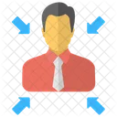 Avatar Businessman Manager Icon