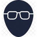 Avatar Face Face With Glasses Icon
