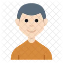 People Character Avatar Smile Flat Icon