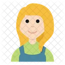 People Character Avatar Smile Flat Icon