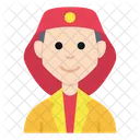 People Character Avatar Smile Flat Icon