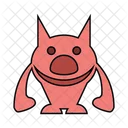 Monster Demon Cartoon Icon