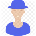 Avatar Hat Male Icon