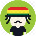 Reggae Man Avatar Icon