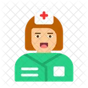 Avatar Nurse People Icon