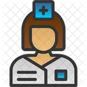 Avatar Enfermeira Pessoas Ícone
