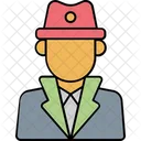 Avatar Character Detective Icon