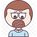 Homem Macho Avatar Humano Ícone
