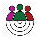 Grupo Avatar Grupo Equipe Ícone
