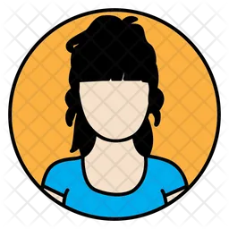 Avatar femenino  Icono