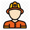 Avatar Firefighter Fireman Icon Icon
