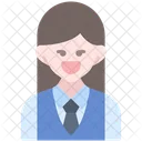 Avatar Student Girl Icon