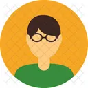 Avatar Hombre Gafas Icon