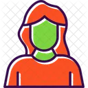 Avatar Girl Journalist Icon