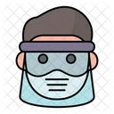 Avatar de máscara médica  Icono