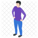 Male Avatar Homme Icon