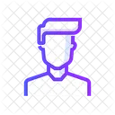 Avatar masculino  Ícone