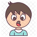 Avatar surpreso  Ícone