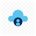 Avatar user and cloud  Icon