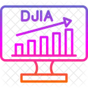 Average Djia Dow Icon