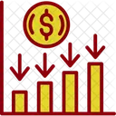 Average Dollar Sale Average Chart Icon