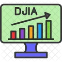Average Djia Dow Icon