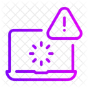 Avertissement Chargement Synchronisation Icône