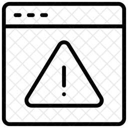 Avertissement Web  Icône