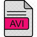 Avi File Format Icon