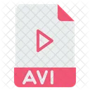 Avi File Document Icon