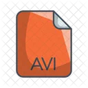 Avi Video File Icon